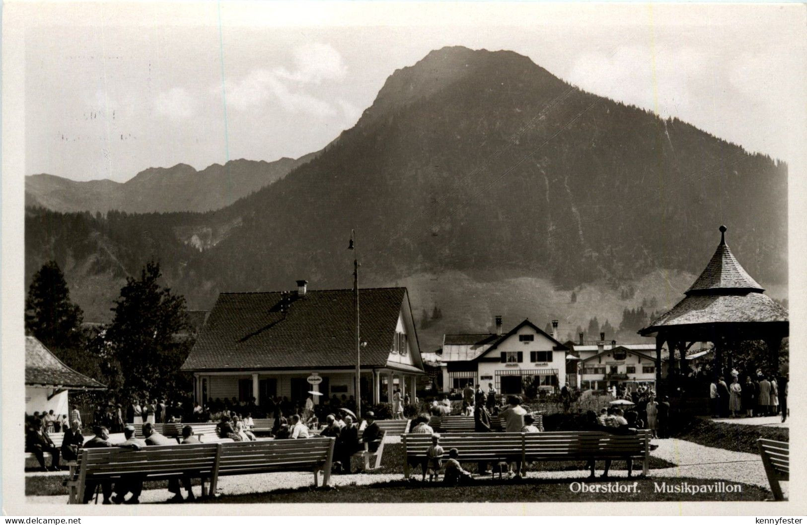 Oberstdorf/Bayern und Umgebung - Oberstdorf, Musikpavillon