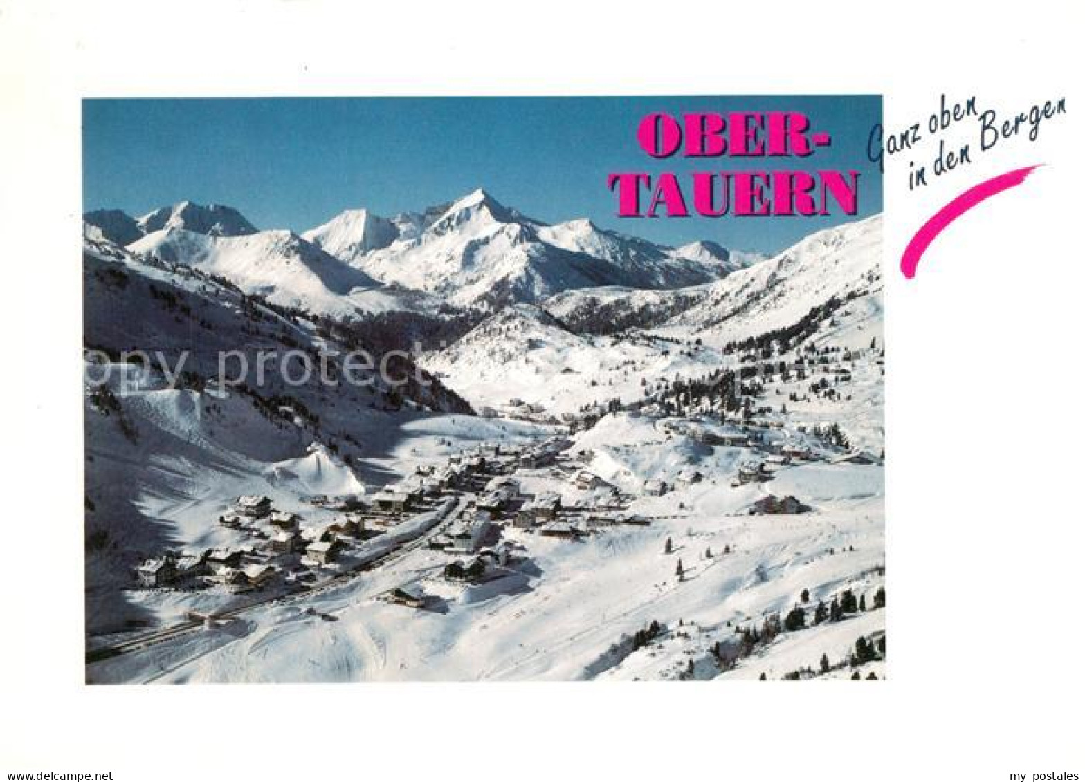 Obertauern Fliegeraufnahme