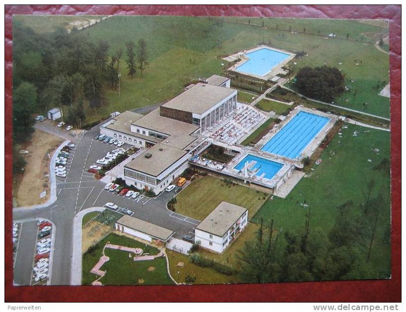 Obertshausen (Offenbach) - Flugaufnahme Waldbad