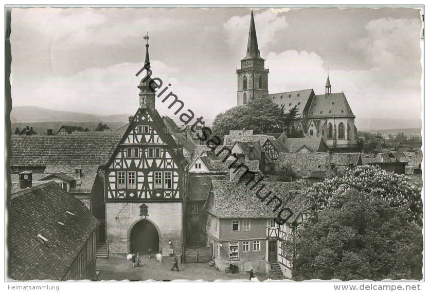 Oberursel - Rathaus - Foto-Ansichtskarte