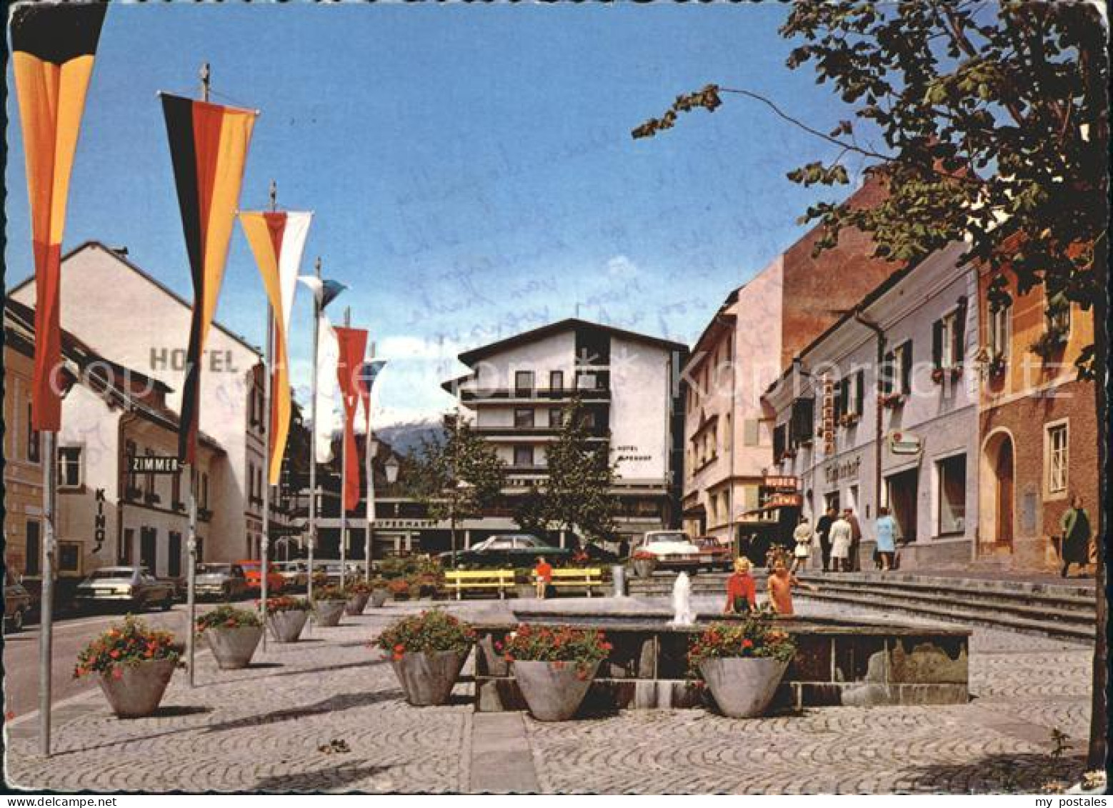 Obervellach Kaernten Hauptplatz