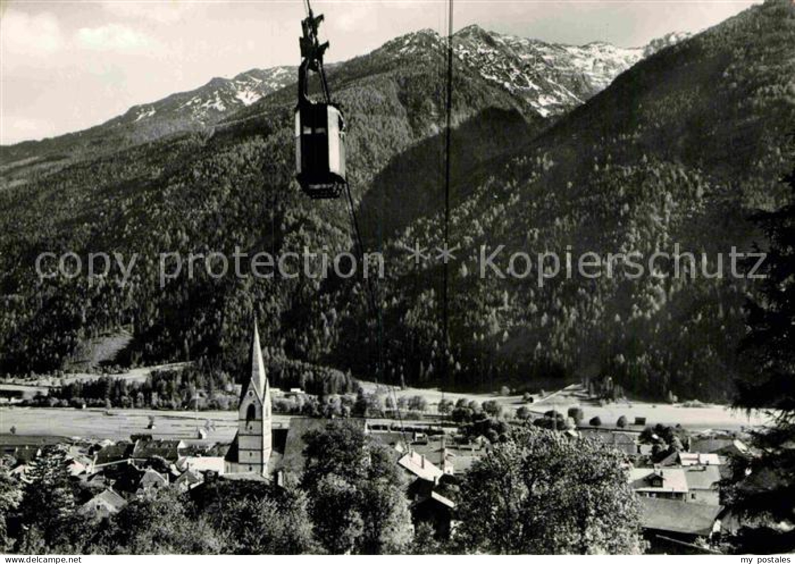 Obervellach Kaernten Luftseilbahn