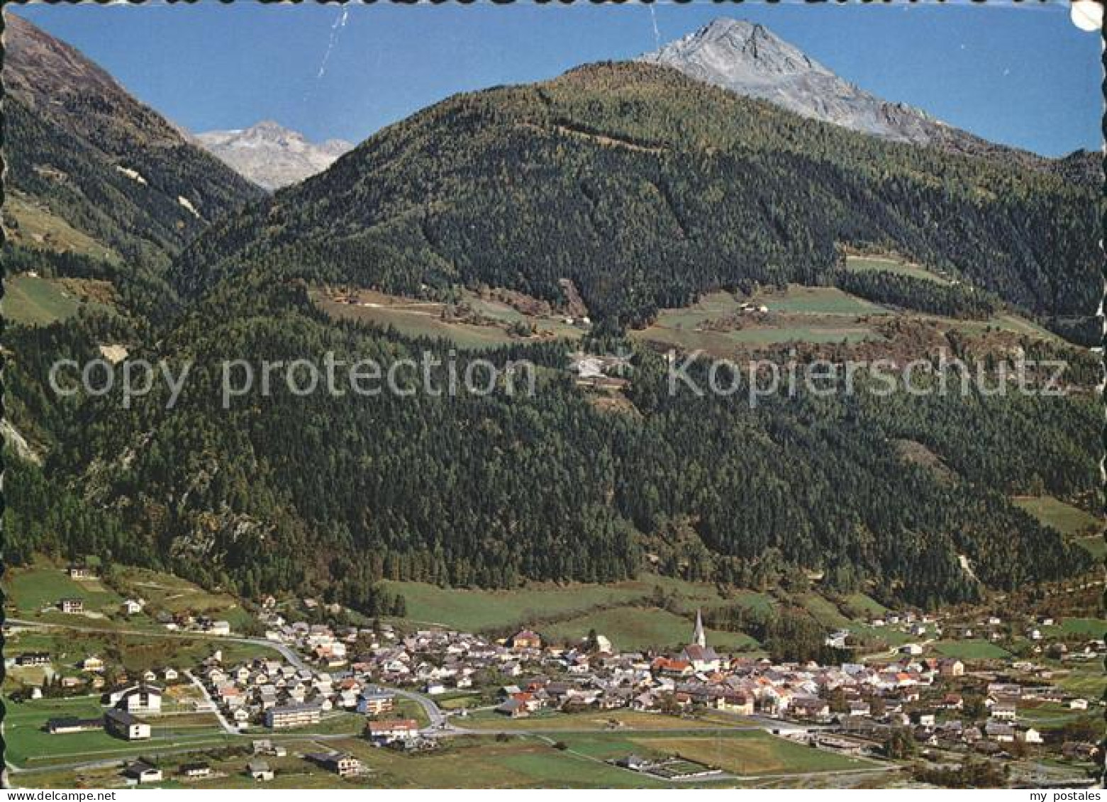 Obervellach Kaernten Schroth Kurort im Moelltal Tauernbahn