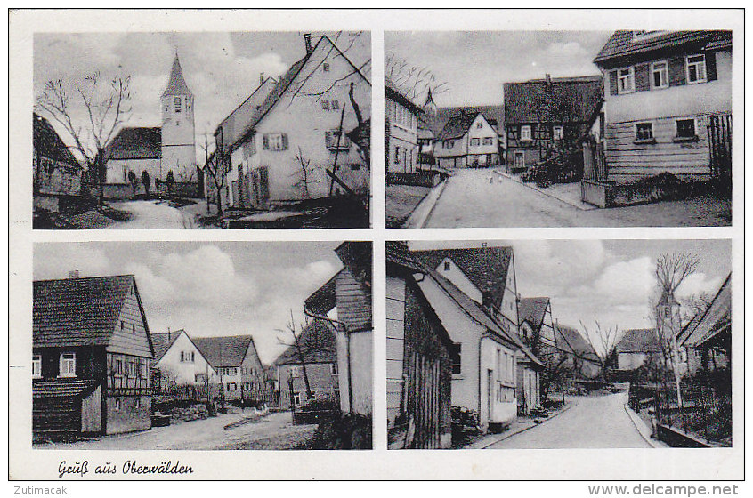 Oberwalden uber Goppingen 1958 Stempel