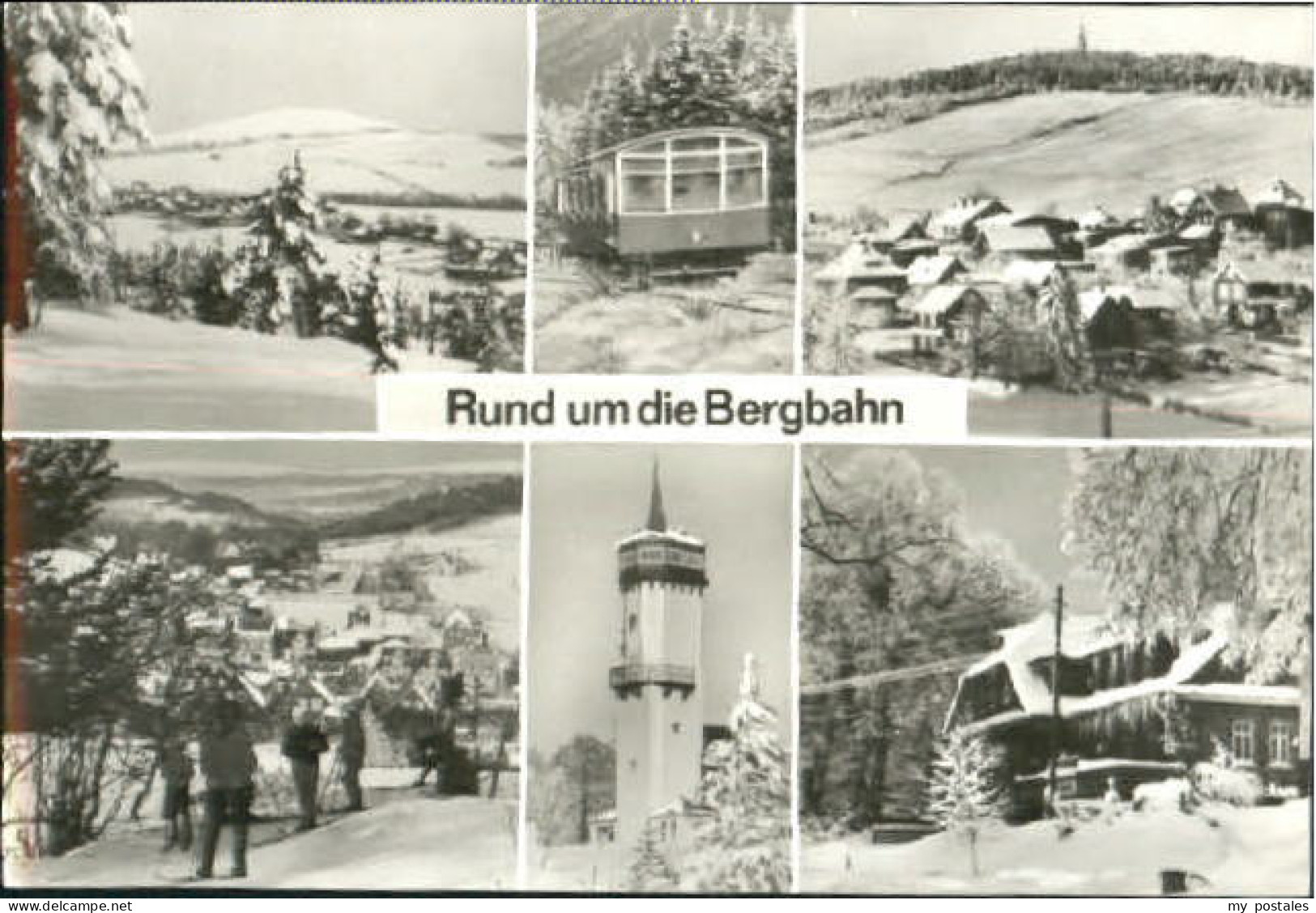 Oberweissbach Oberweissbach bei Neuhaus Rennweg Bergbahn o 1990