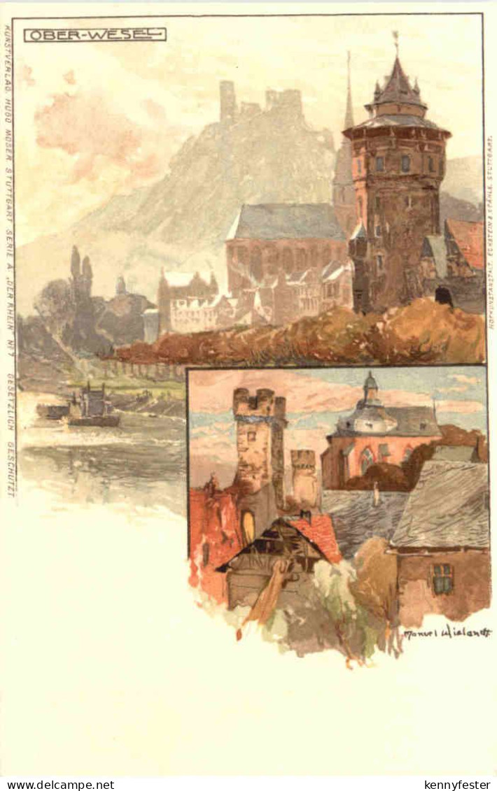 Oberwesel - Litho