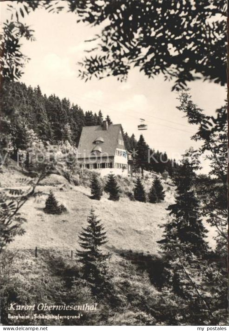 Oberwiesenthal Erzgebirge Bergheim Schoenjungferngrund