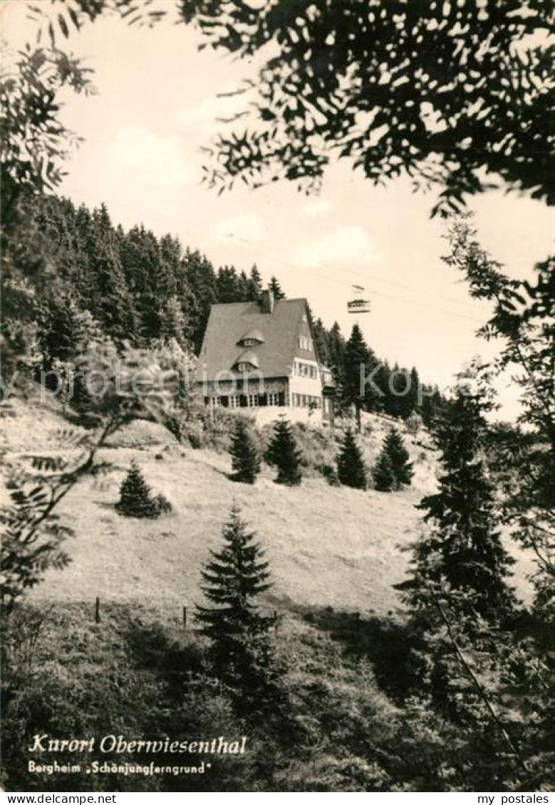 Oberwiesenthal Erzgebirge Bergheim Schoenjungferngrund