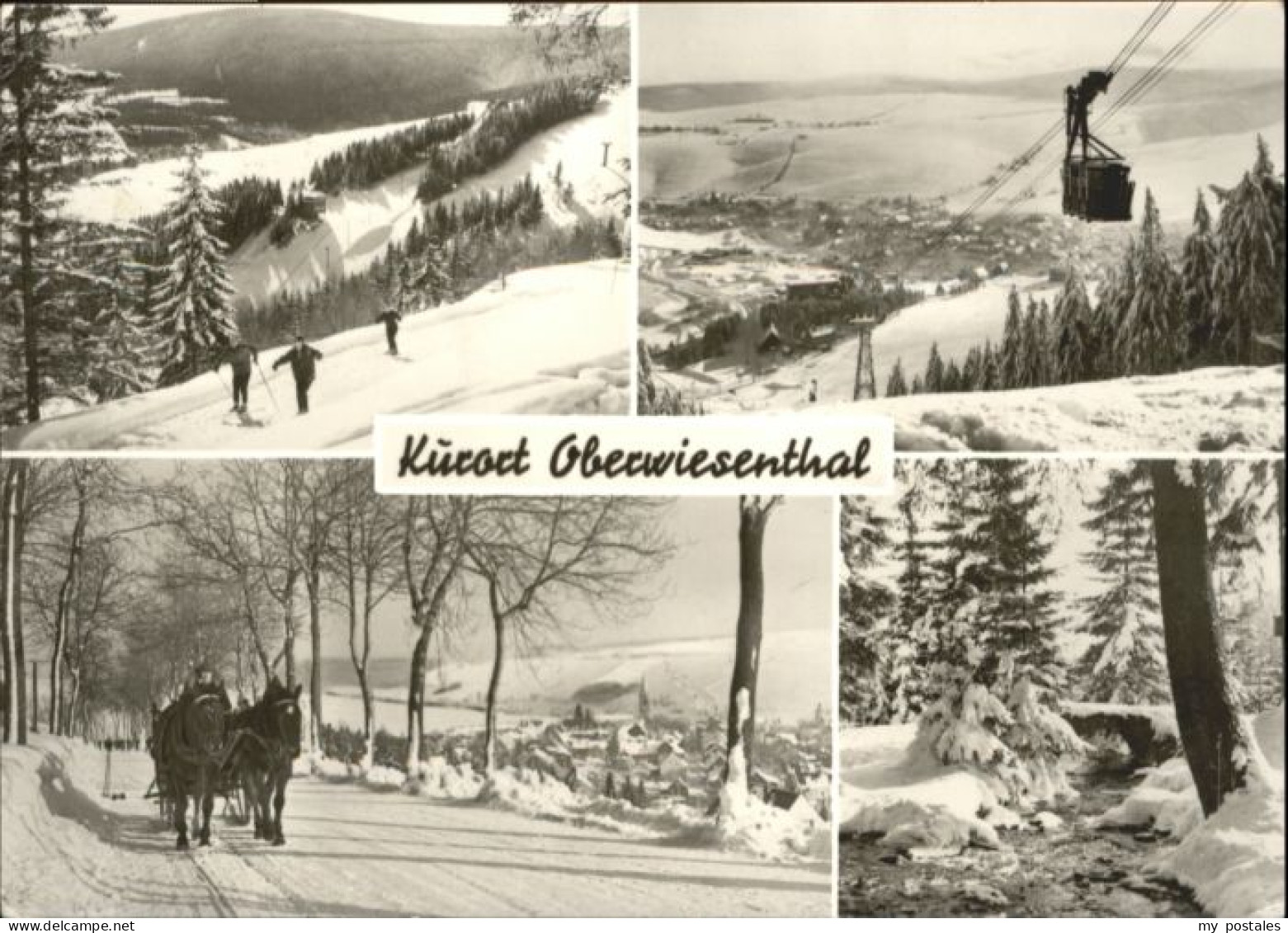 Oberwiesenthal Erzgebirge Oberwiesenthal Seilbahn Kutsche