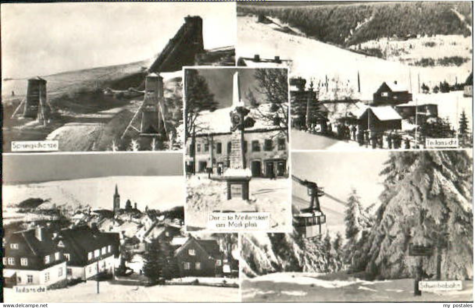 Oberwiesenthal Erzgebirge Oberwiesenthal Sprungschanze Schwebebahn