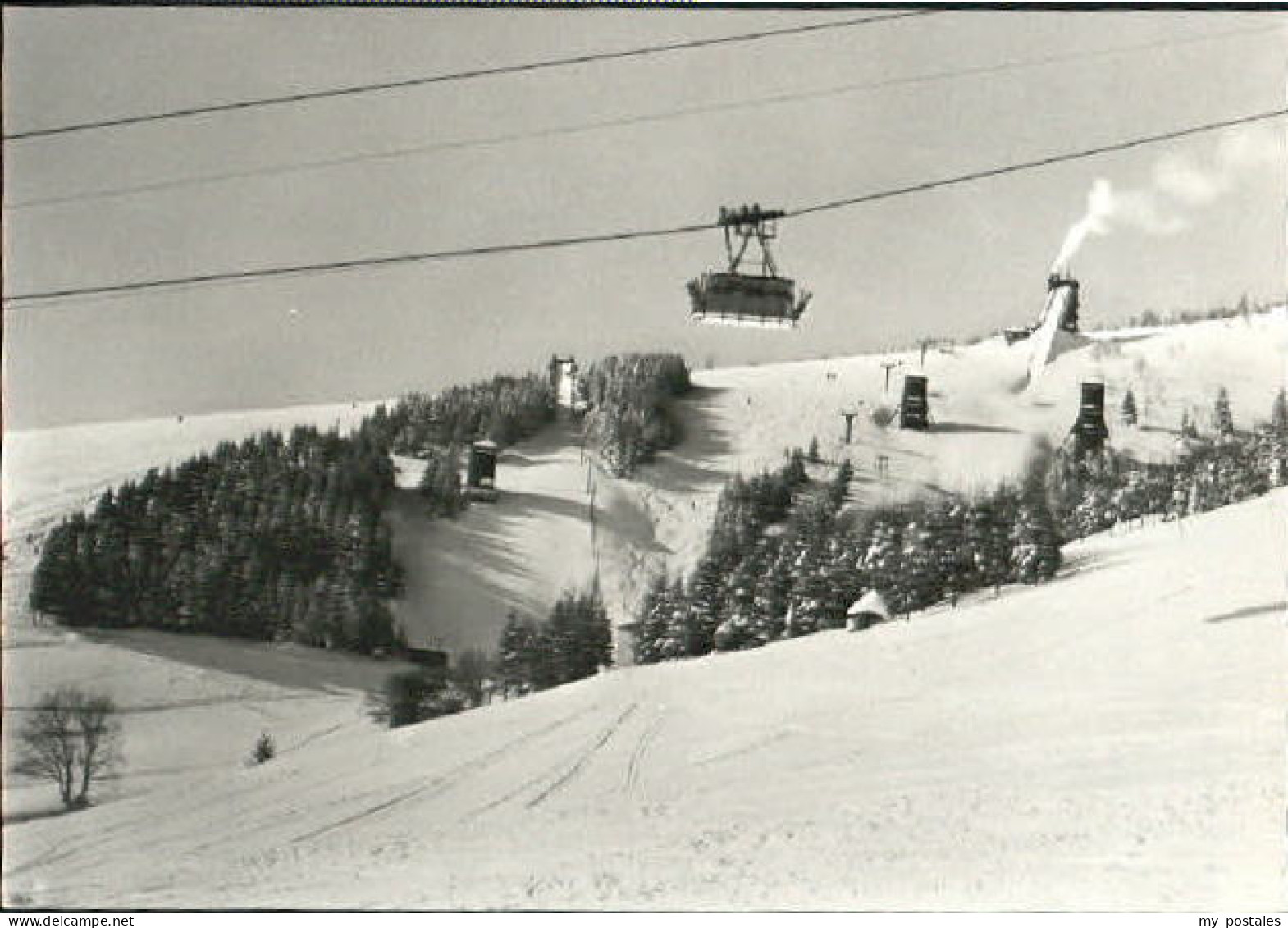 Oberwiesenthal Erzgebirge Oberwiesenthal Sprungschanze Schwebebahn