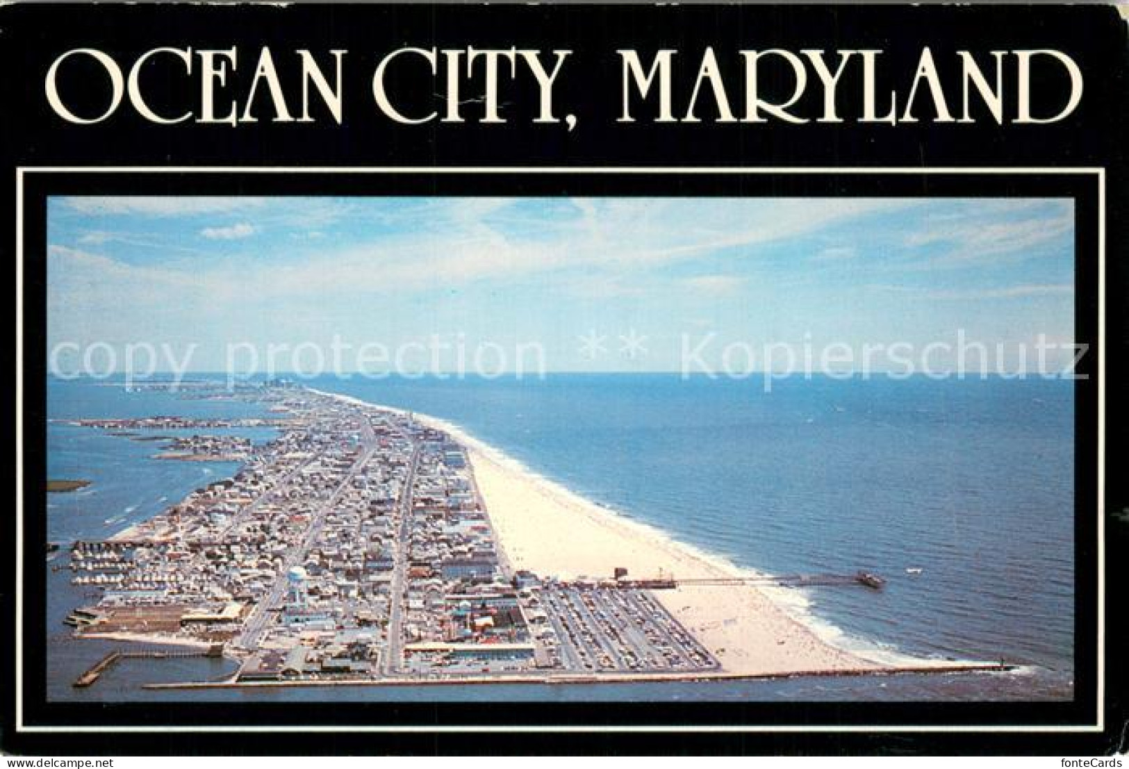 Ocean City Maryland Fliegeraufnahme