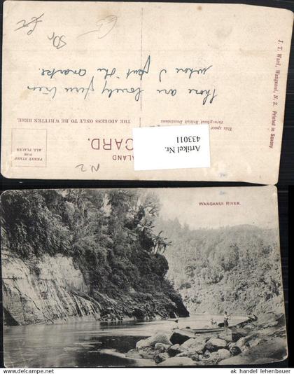 433011,New Zealand Neuseeland Wanganui River Fluss