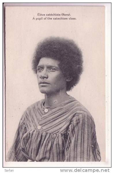 OCEANIE , Eleve cathechiste ( Roro)