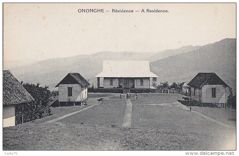 Océanie - Papouasie / Papua New Guinea /  Ononghe / Missions / Habitations
