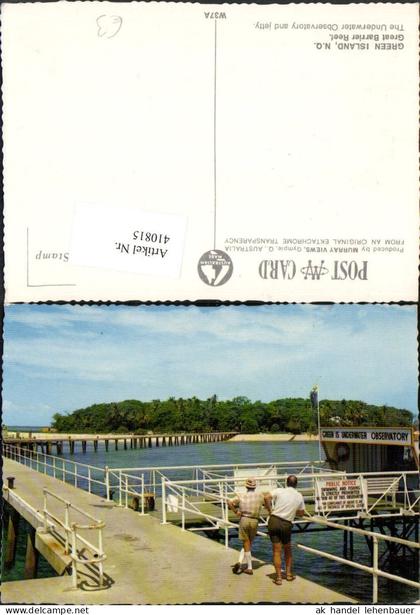 410815,Australia Australien Green Island Great Barrier Reef Underwater Observatory