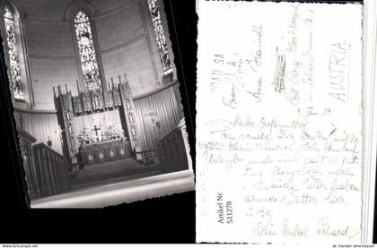 511278,New Zealand Neuseeland Christchurch Kirche Innenansicht Altar