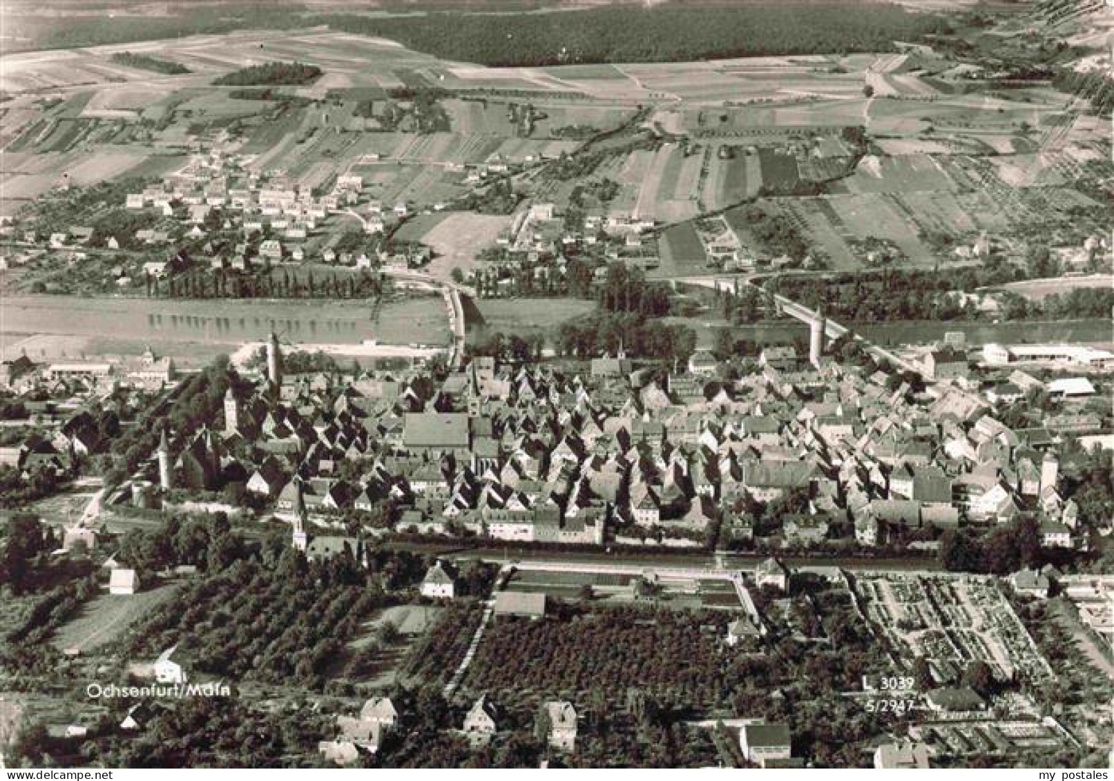 Ochsenfurt Fliegeraufnahme