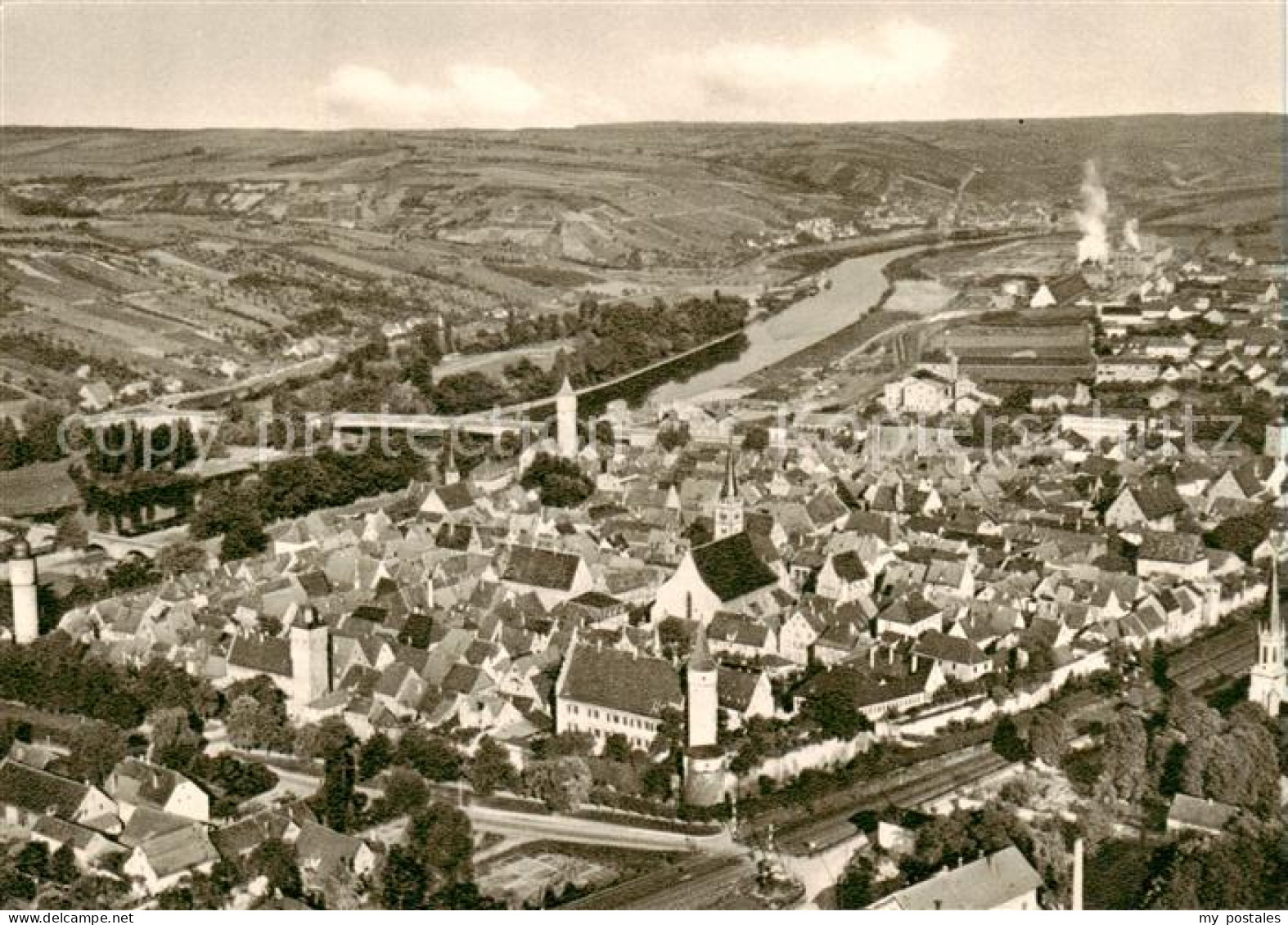 Ochsenfurt Main Fliegeraufnahme