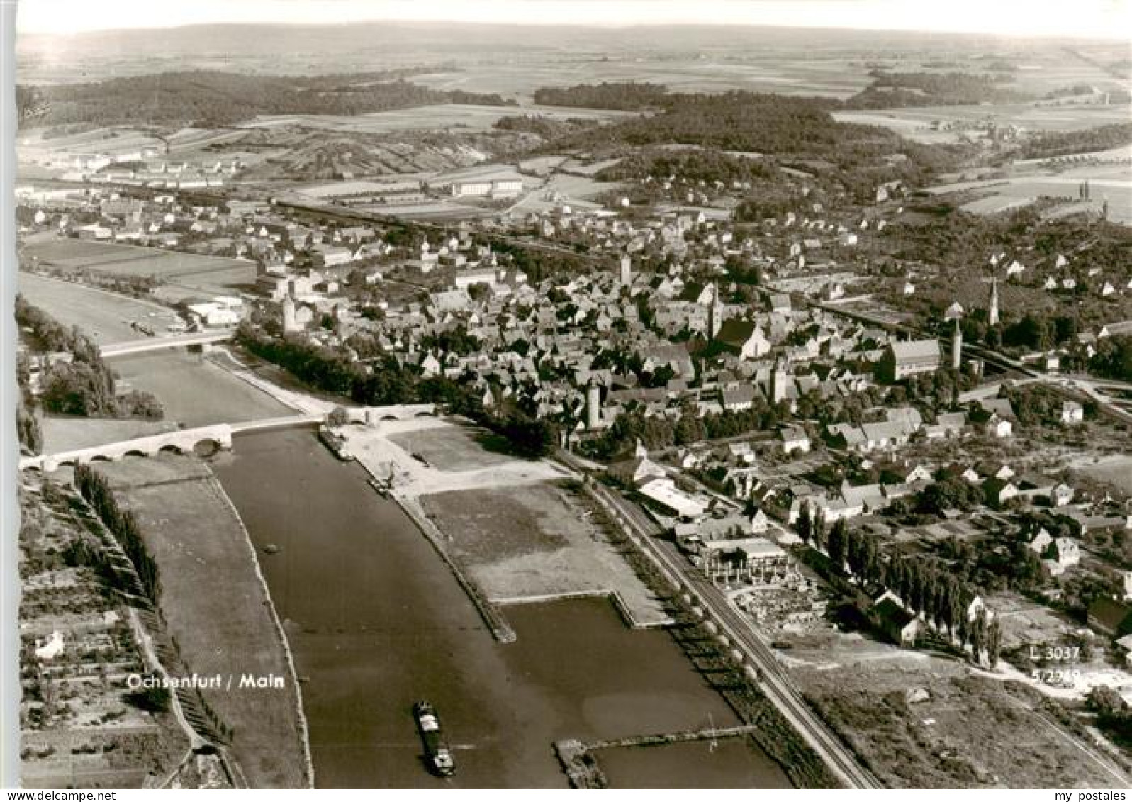 Ochsenfurt Main Fliegeraufnahme