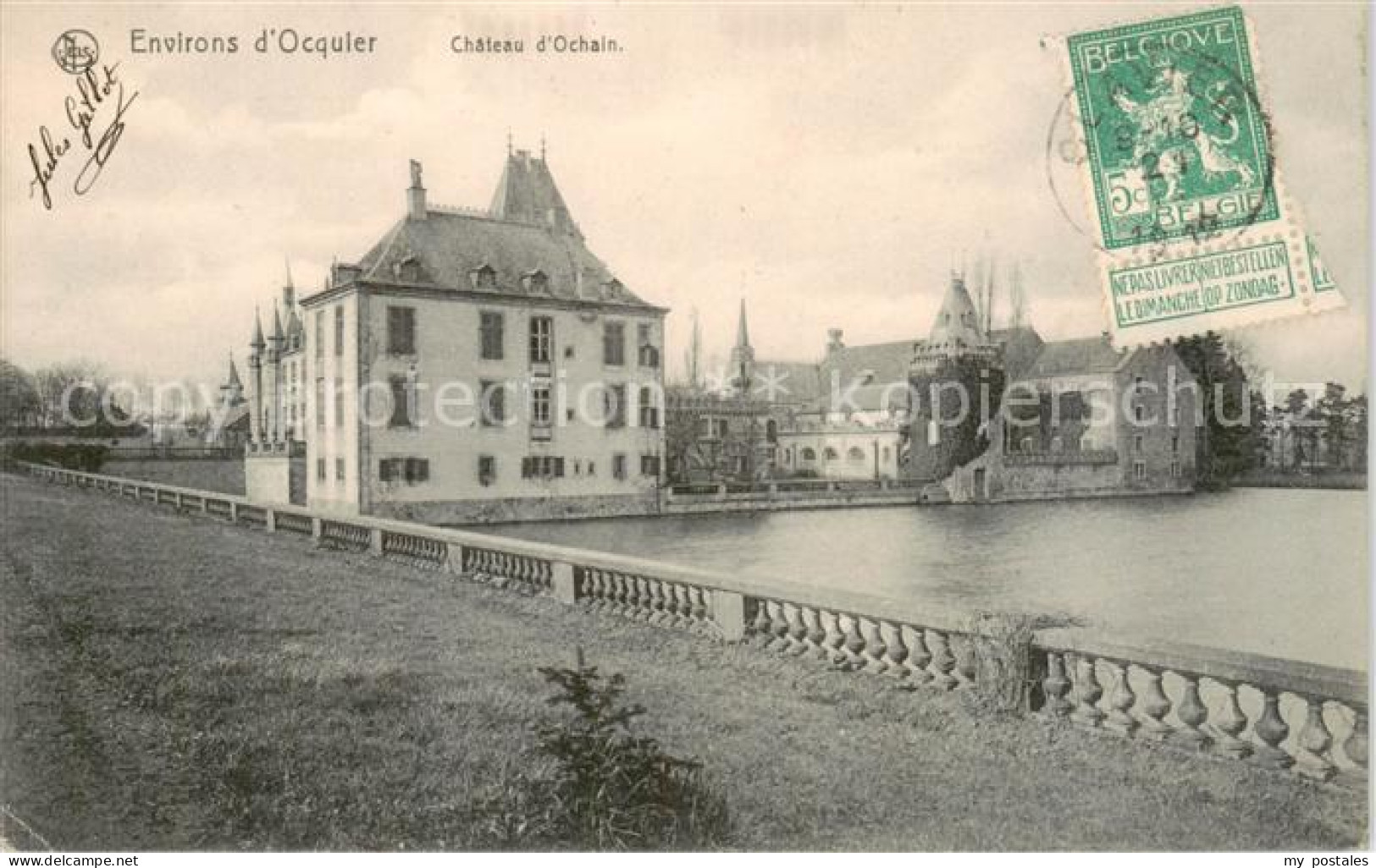 Ocquier Clavier Belgie Chateau d Ochain