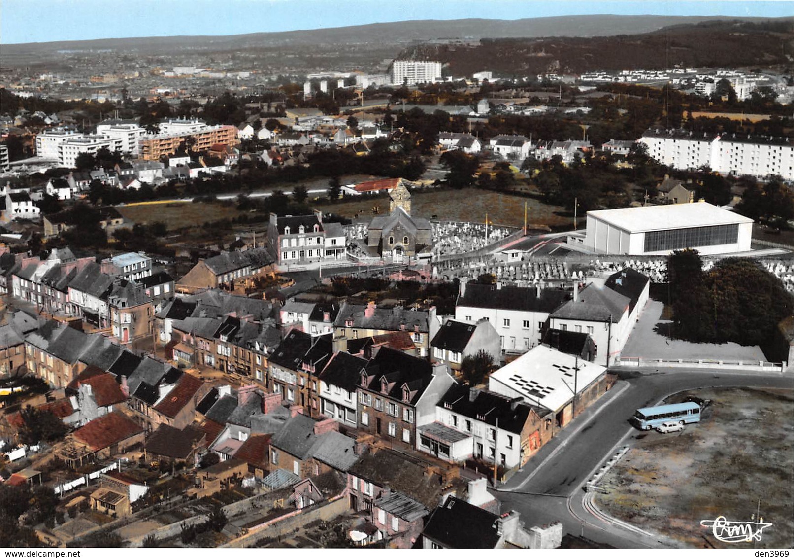 OCTEVILLE - Vue générale aérienne