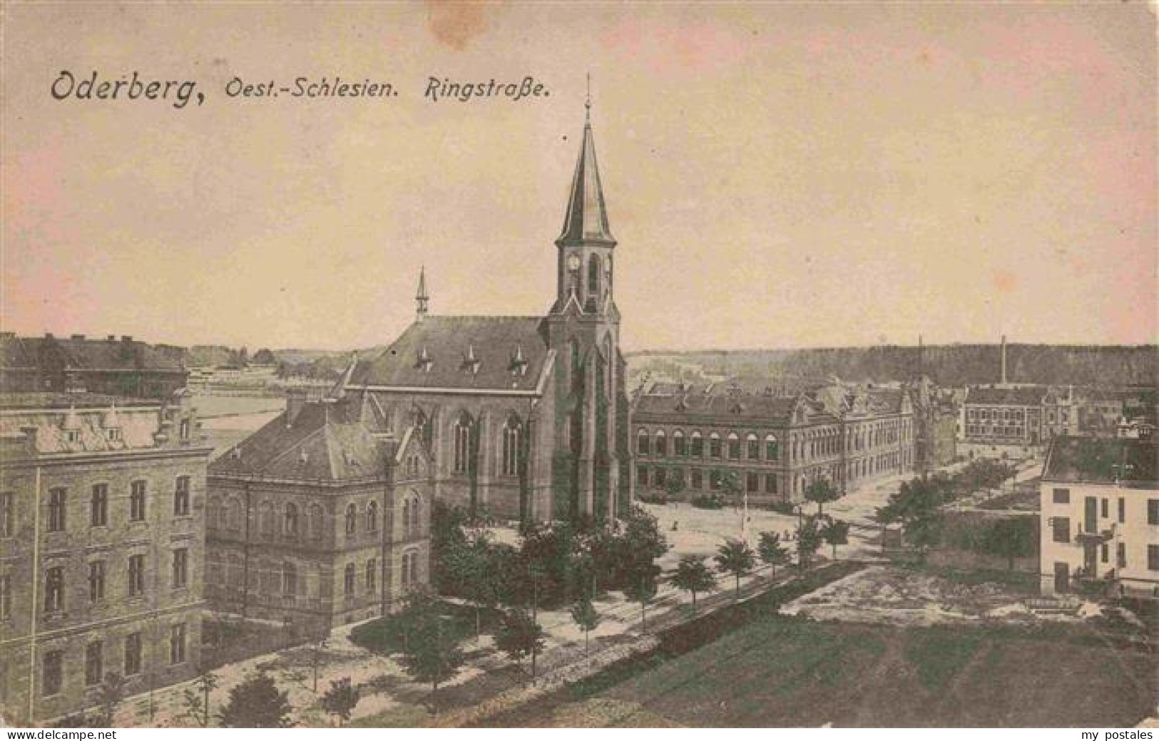 Oderberg Bohumin CZ Ringstrasse Kirche