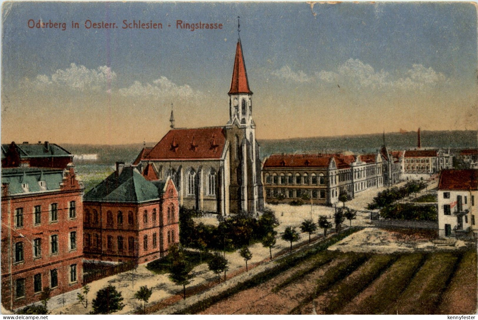 Oderberg in Oesterr. Schlesien - Ringstrasse