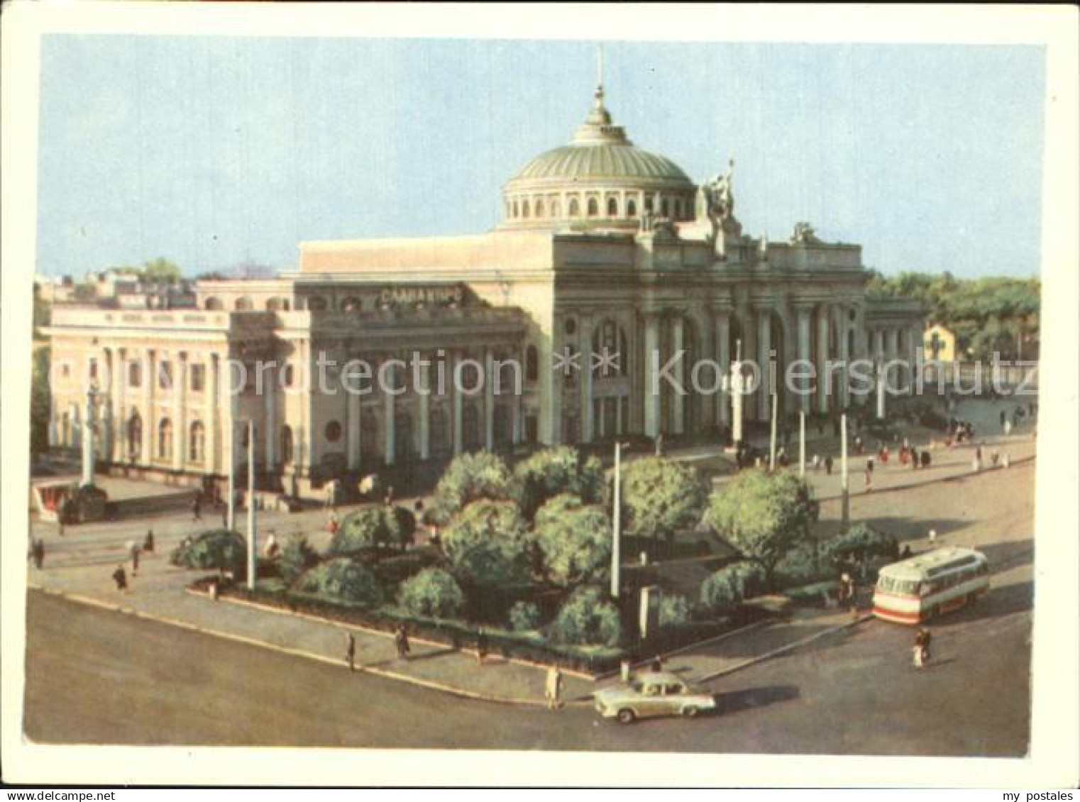 Odessa Ukraine Bahnhofsplatz