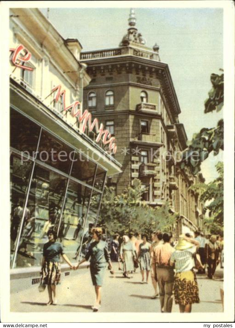Odessa Ukraine Deribasstrasse