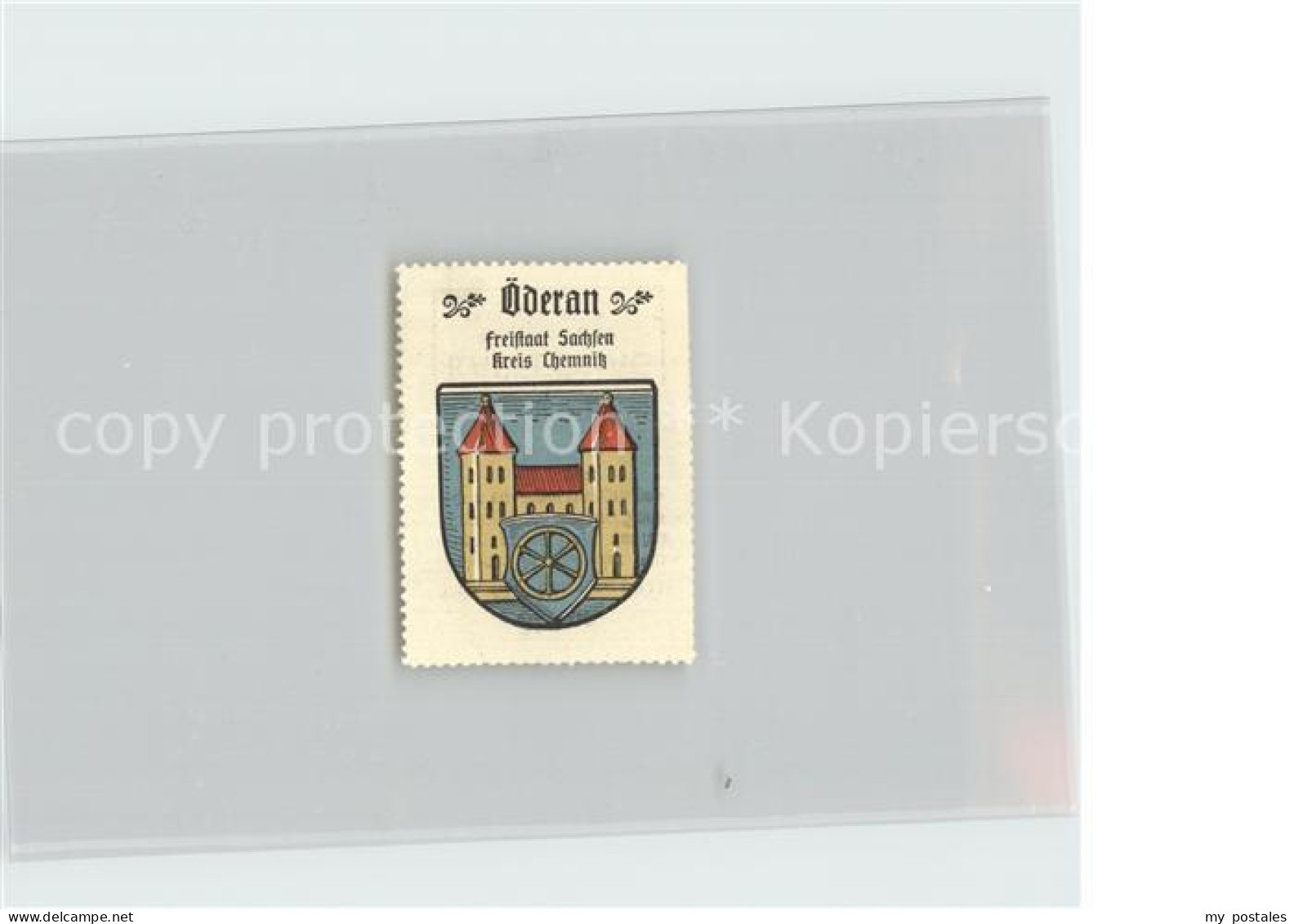 Oederan Sachsen Wappen Marke