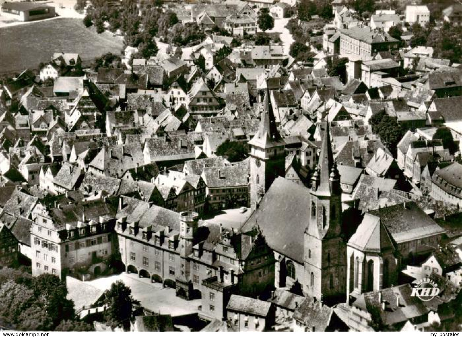 oehringen  Hohenlohe Fliegeraufnahme