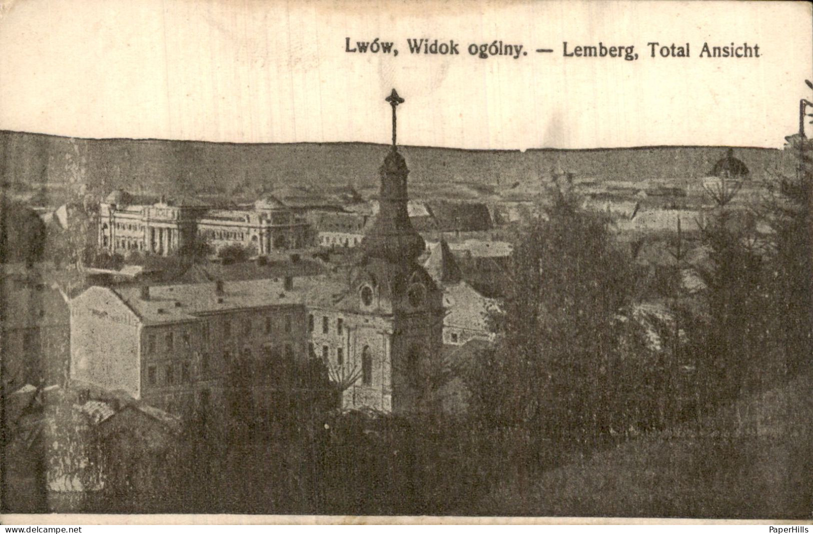 Oekraïne Ukraine - Lwów - Widok ogólny