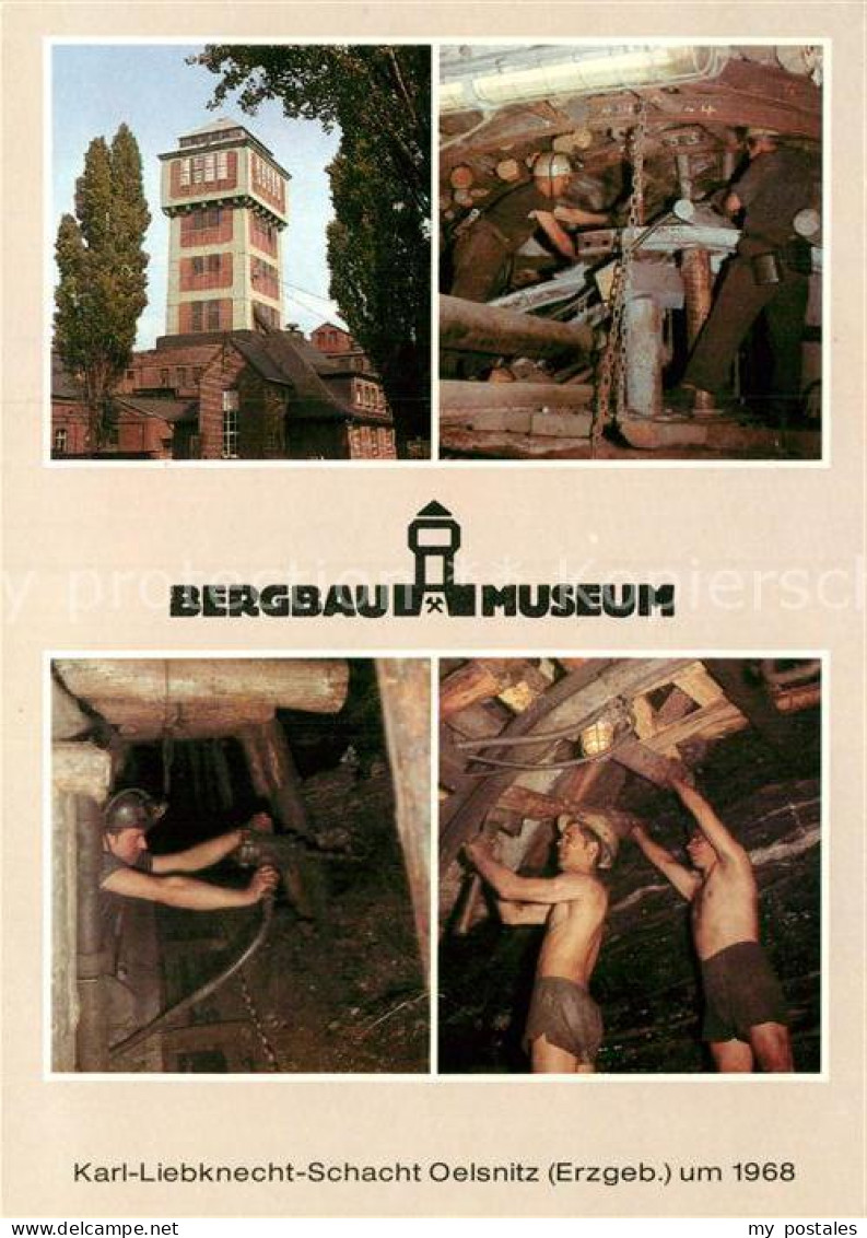 Oelsnitz Erzgebirge Bergbau Museum Karl Liebknecht Schacht