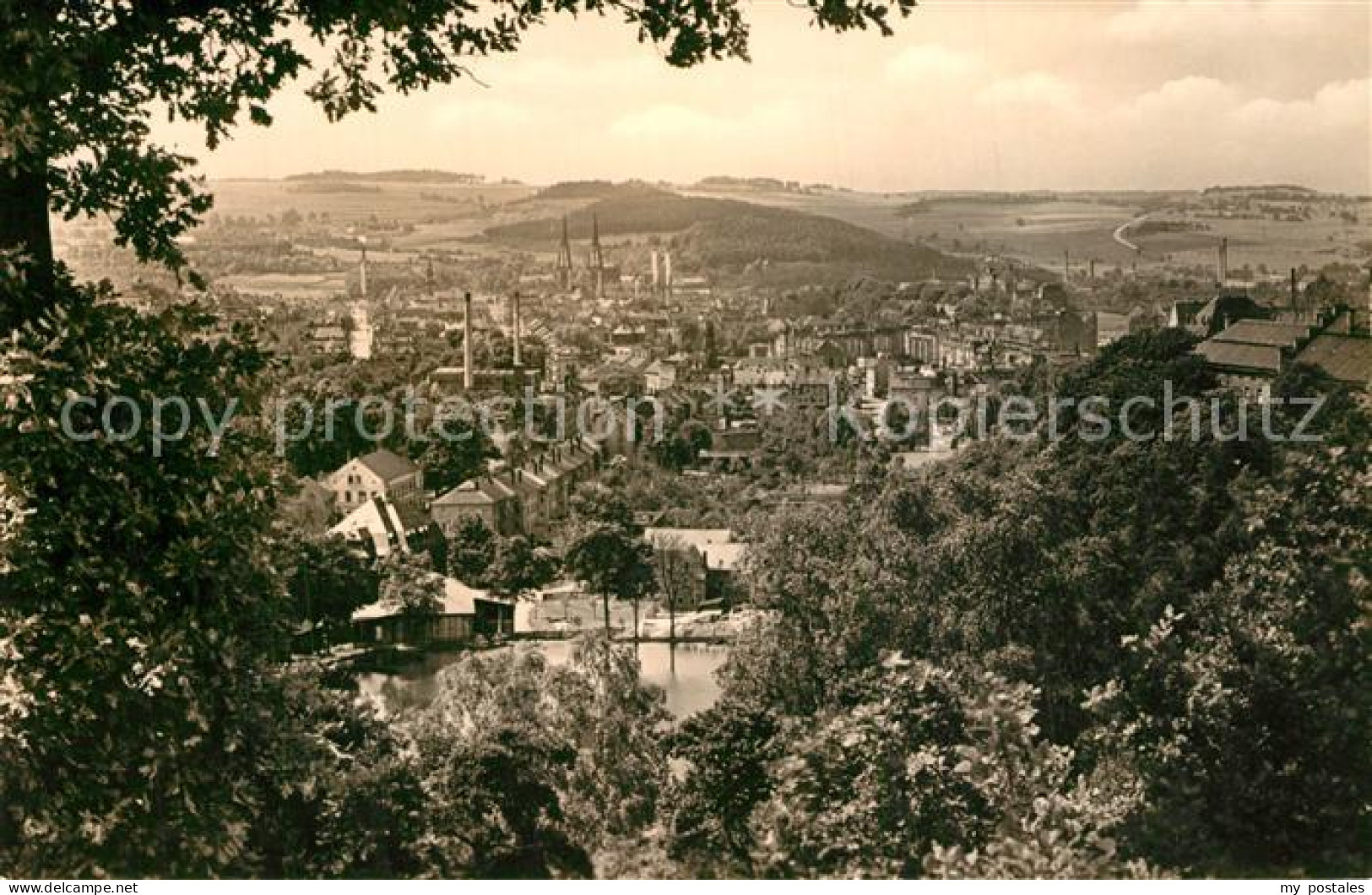 Oelsnitz Vogtland Panorama