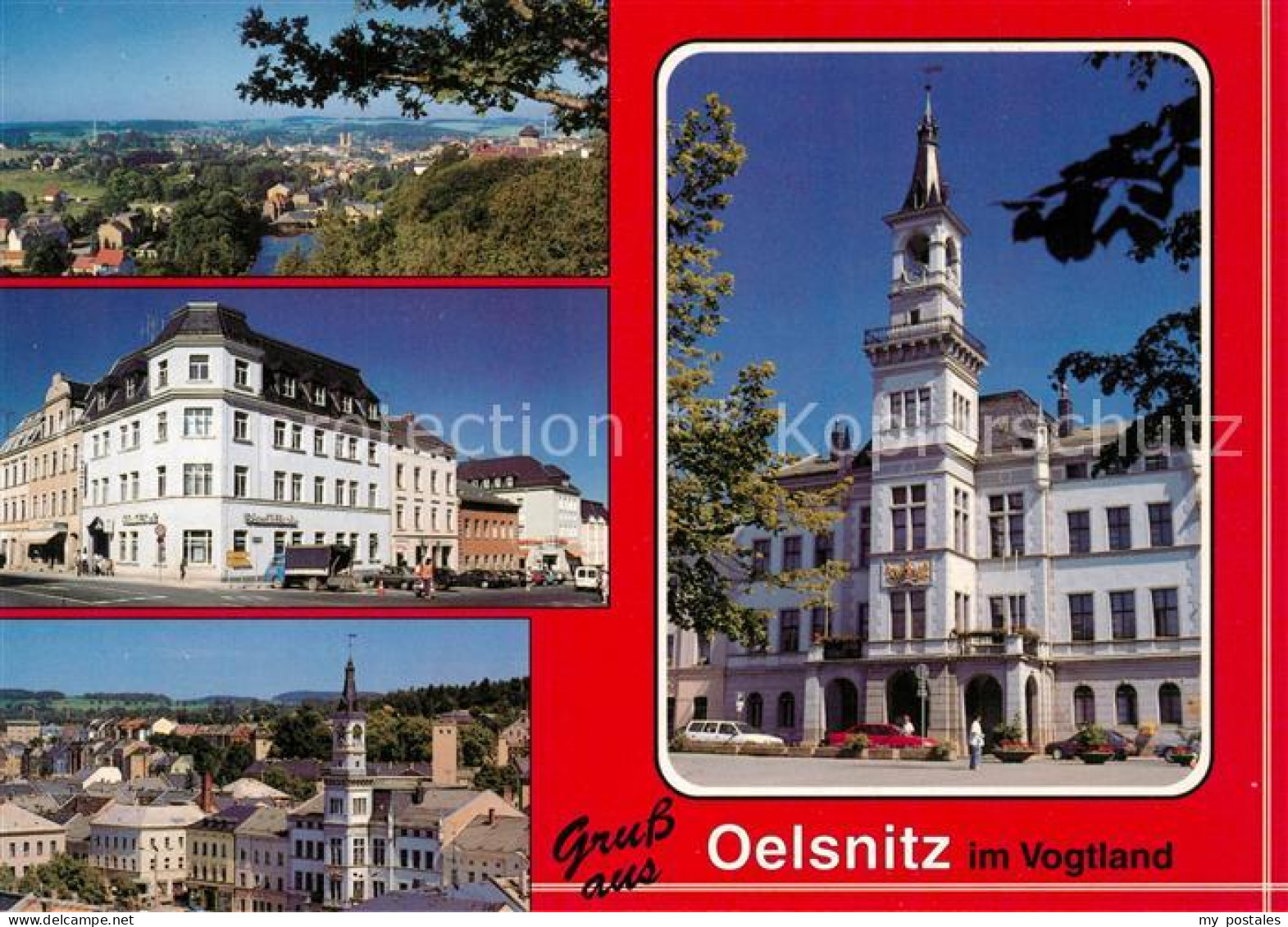 Oelsnitz Vogtland Rathaus Doktor Friedrichs Strasse