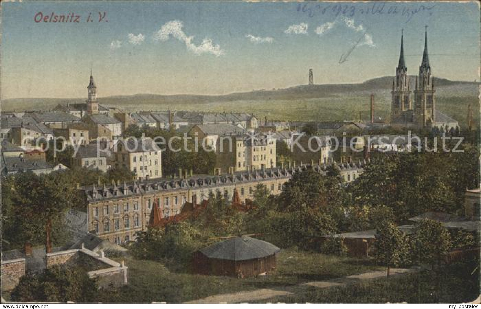 Oelsnitz Vogtland Teilansicht