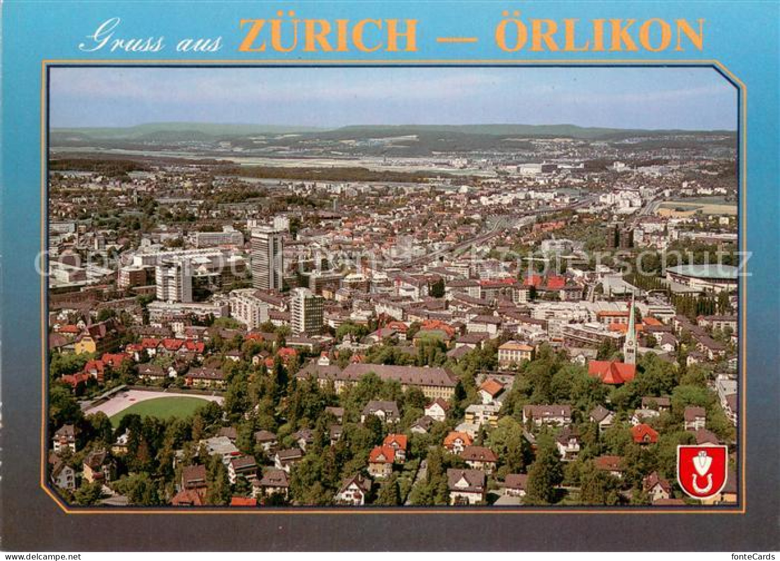 Oerlikon ZH Fliegeraufnahme