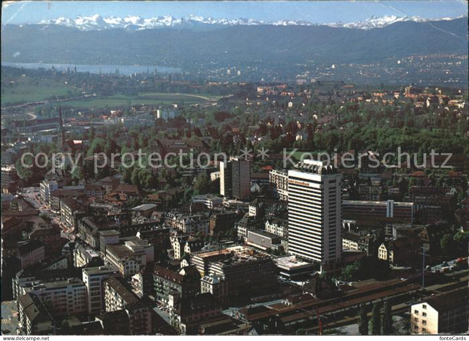 Oerlikon ZH Fliegeraufnahme