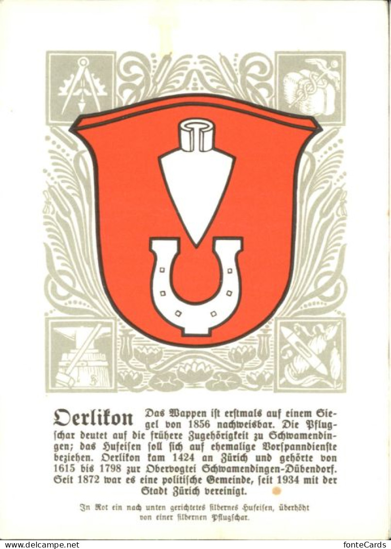 Oerlikon ZH Oerlikon Wappen