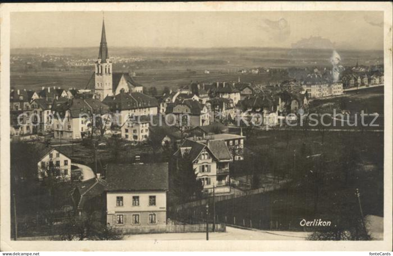 Oerlikon ZH Stadtblick