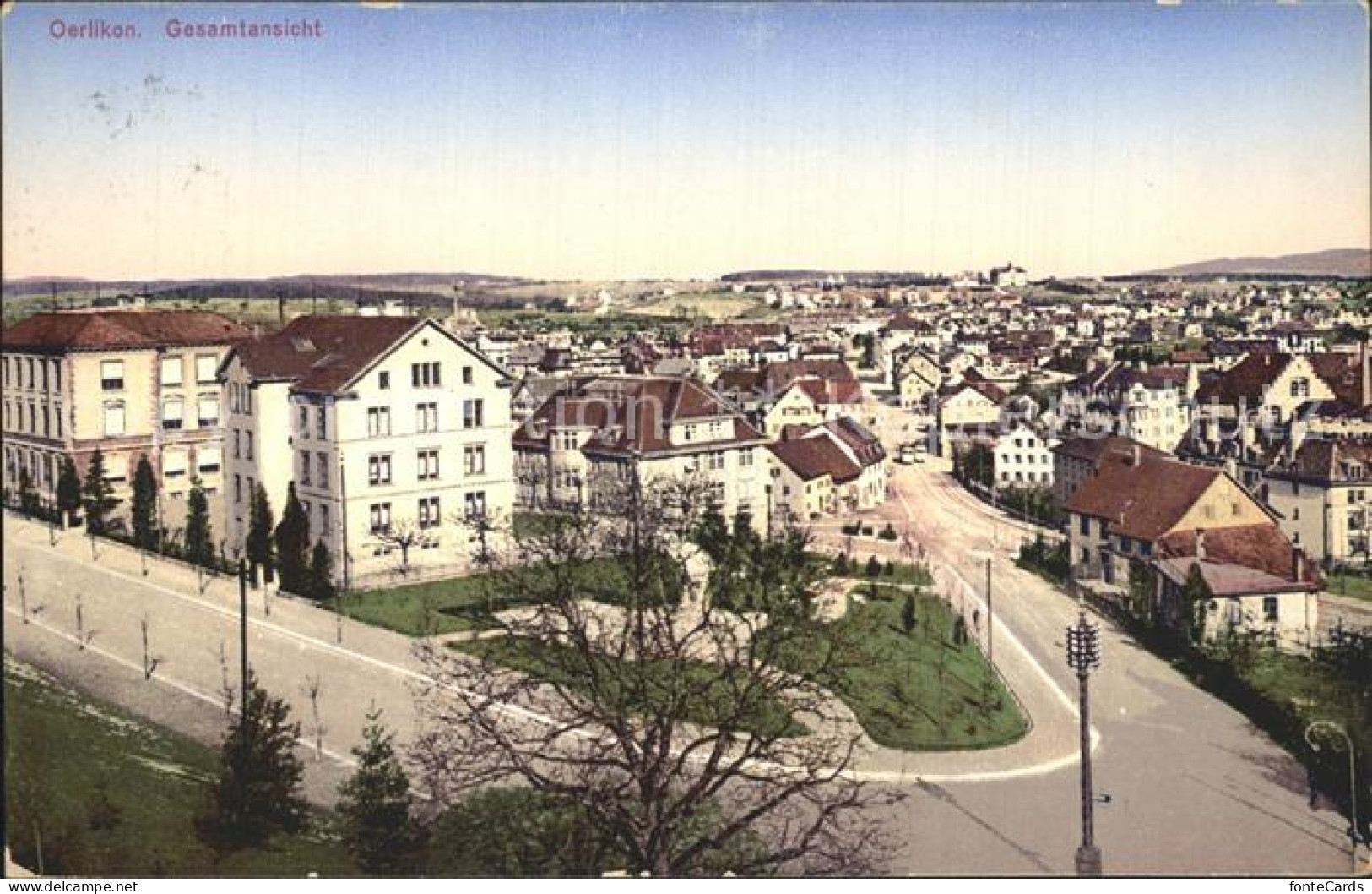 Oerlikon ZH Stadtblick