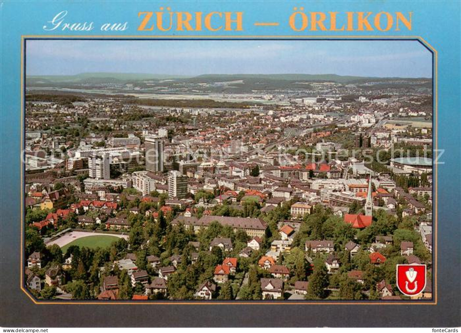 Oerlikon ZH Stadtpanorama