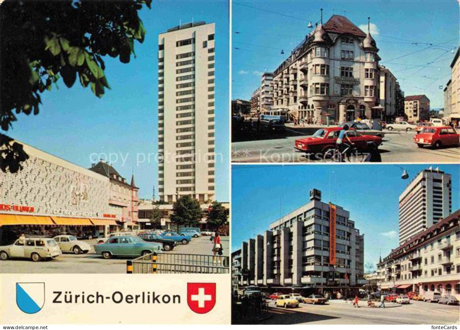 Oerlikon ZueRICH ZH Stadtpartien