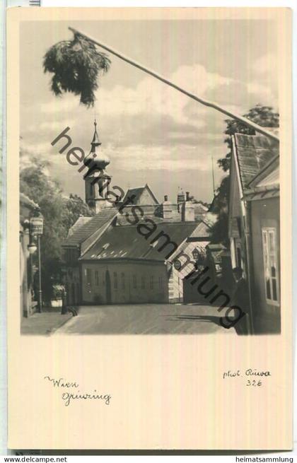 Wien Grinzing - Foto-Ansichtskarte - Verlag Rudolf Wachuda Wien 1939