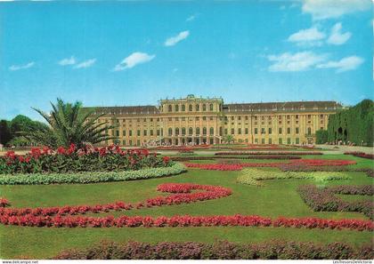 [-10%] AUTRICHE - Schloss Schönbrunn - Blumenparterre - Château - Jardin - Parterre de fleurs - Dattier - Animé - Carte