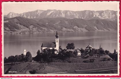 AK: Attersee, gelaufen 2. 8. 1942 (Nr. 5172)
