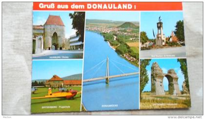 Austria - Gruss aus Donauland  Hainburg -Spitzberg Flugschule  Petronell  Bad Deutsch Altenburg     D130582