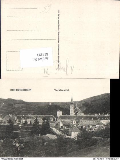 614193,Heiligenkreuz