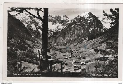 AK 234178 AUSTRIA - Brand mit Scesaplana